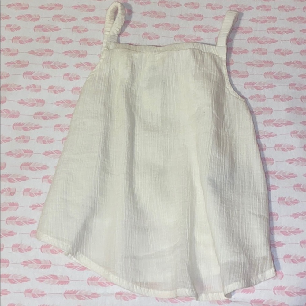 Cream boho tank - Picture 2 of 5